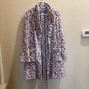Snoopy Woodstock peanuts robe medium